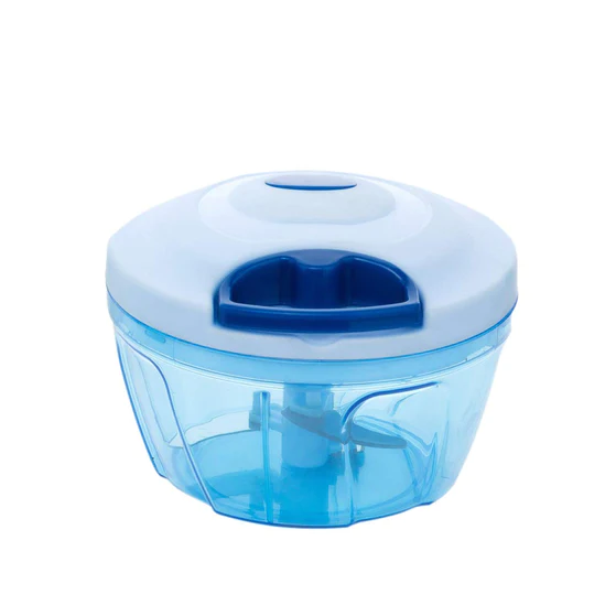 0080 V Atm Blue 450 ML Chopper widely used in all types of household kitchen purposes for chopping and cutting of various kinds of fruits and vegetables etc.