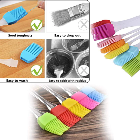 0136_spatula_pastry_brush Spatula and Pastry Brush for Cake Mixer