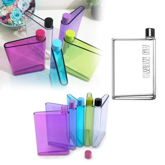 0137_notebuk_bottle_any A5 Size Notebook Plastic Bottle (Any Color)