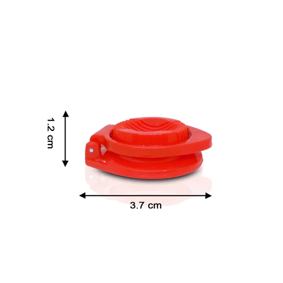 0138_round_egg_cutter Plastic Multi Purpose Egg Cutter/Slicer