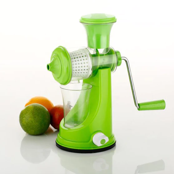 0140_g_juicer Plastic Multipurpose Manual Juicer (Green)
