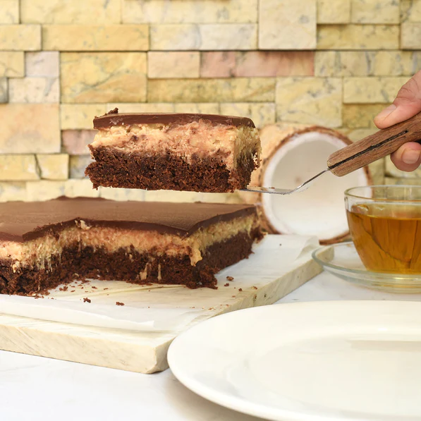 0157 Stainless Steel Barbecue Spatula BBQ Spatula BBQ Tong With Wooden Handle Lifting Spatula