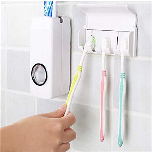 0174_tooth_dispenser Toothpaste Dispenser & Tooth Brush Holder