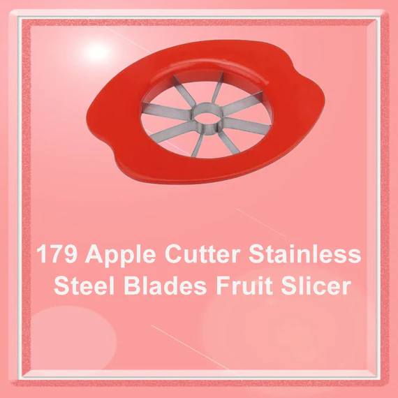 0179_apple_cutter_premium Apple Cutter Stainless Steel Blades Fruit Slicer