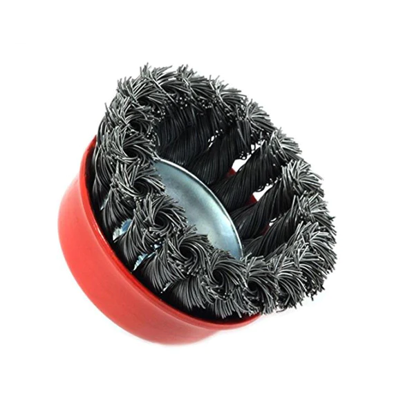 0195_black_brush Wire Wheel Cup Brush (Black)