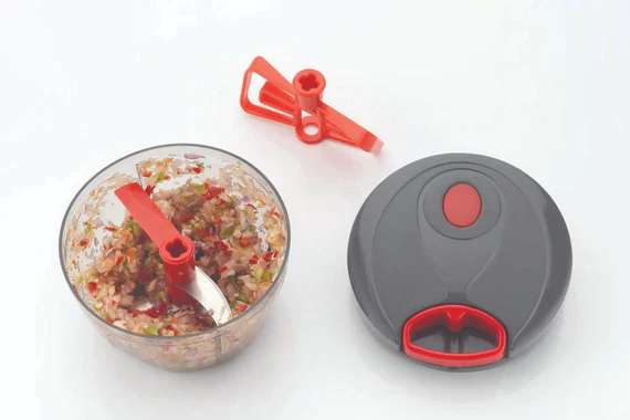 0197_2in1_handy_chopper Manual 2 in 1 Compact & Powerful Hand Held Vegetable Chopper/Blender