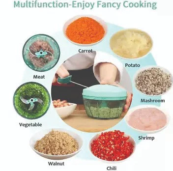 0197_2in1_handy_chopper Manual 2 in 1 Compact & Powerful Hand Held Vegetable Chopper/Blender