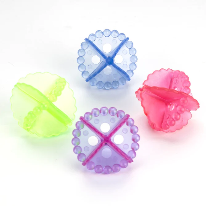0205_4pc_washing_transpenet_ball  Laundry Washing Ball, Wash Without Detergent (4pcs)