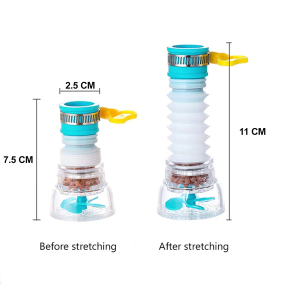 0208_pvc_360_d_faucet 360 Degree Water Saving Faucet Expandable Water Valve Splash Regulator