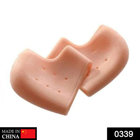 0339_anti_heel_crack Moisturizing Skin Softening Silicone Gel for Dry Cracked Heel Repair (Multicolour)