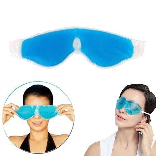 0368_cool_eye_mask_blue Plastic Cooling Gel Eye Mask