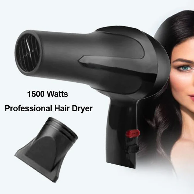 SDFINDIA chaoba_hair_dryer 1500 Watts Professional Hair Dryer 2888 (Black)