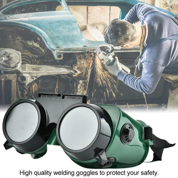 0417_welding_gogoles_big Welding Goggles (Dark Green, Large)