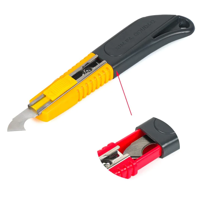 0418_accrelic_cutter  Multi-Use Plastic Cutter with Plastic Cutting Blade and Precision Knife Blade