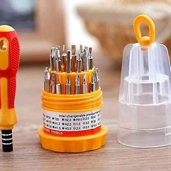 0461_screwdriver_31_in_1 Magnetic 31 in 1 Repairing ScrewDriver Tool Set Kit