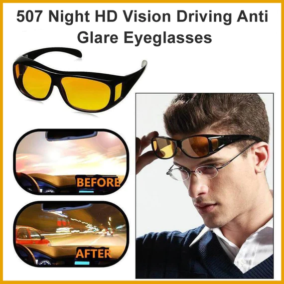 0507_hd_vision_glass Night HD Vision Driving Anti Glare Eyeglasses