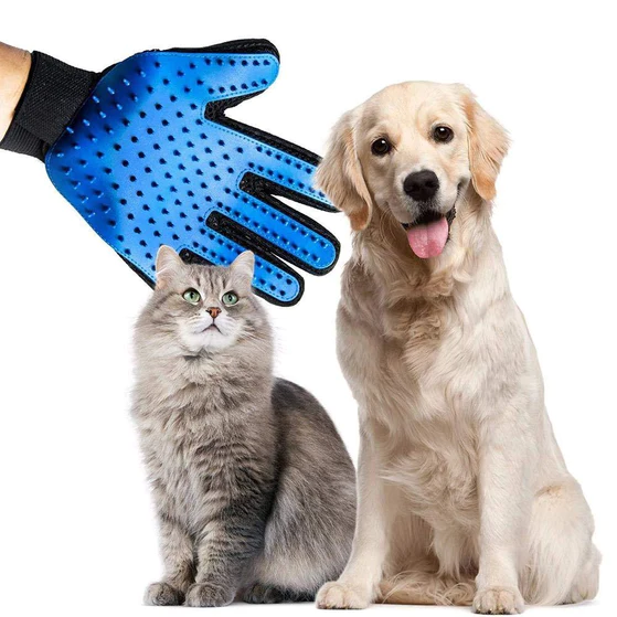 0614_true_touch True Touch 5 Finger Deshedding Glove (1 Pc)