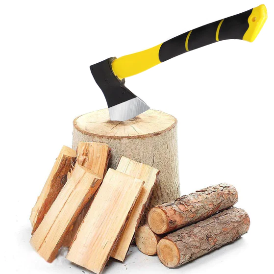 0641_pick_axe_600gm  Hatchet Axe Fiberglass Body Rubberized Handle