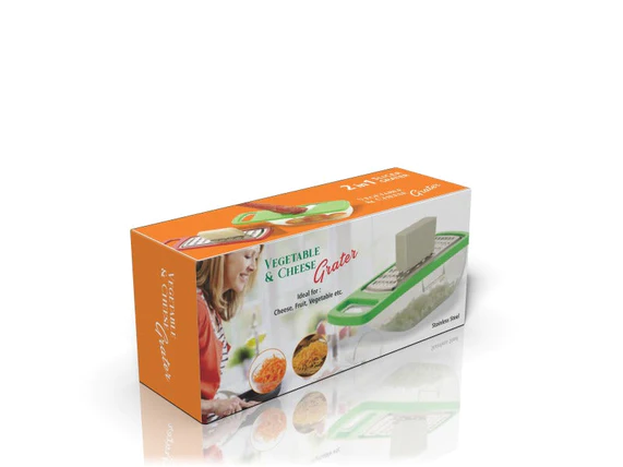 0660_cheese_grater  Cheese Grater/Slicer/Chopper With Stainless Steel Blades