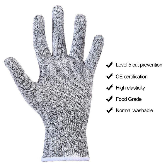 0677_loose_cut_resi_gloves Anti Cutting Resistant Hand Safety Cut-Proof Protection Gloves  (Multicolour)