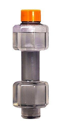 0754A Unbreakable Plastic dumbbell Shape Water Bottle