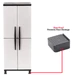 1124 Premium Multipurpose Heavy Duty Cupboard/Refrigerator/Sofa Base Stand - Set of 4 Pcs