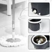 1166 Spin Mop with Big Wheels and Stainless Steel Wringer, Bucket Floor Cleaning High Quality Bucket