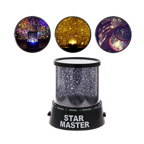 1233 Star Night Light Projector Lighting USB Lamp Led Projection LED Night