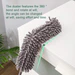 1270 Foldable Multipurpose Microfiber Fan Cleaning Duster for Quick and Easy Cleaning