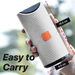 1282 Portable Speaker / Rechargeable / Splash Proof Wireless High Sound Bluetooth Speaker
