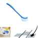 1291 Single Sided Bristle Plastic Toilet Cleaning Brush