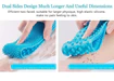 1308 Silicone Body Back Scrubber Bath Brush Washer For Dead Skin Removal
