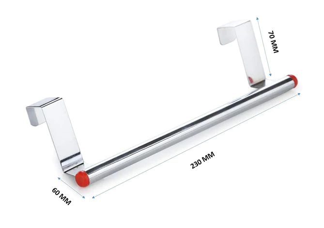 1604 STAINLESS STEEL TOWEL HANGER FOR BATHROOM / TOWEL ROD / BAR / BATHROOM ACCESSORIES