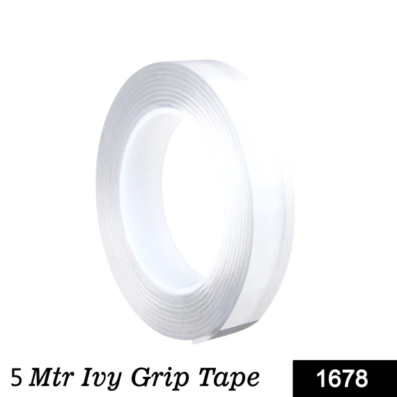 1678 5 Meter Double Sided Adhesive Silicon Grip Gel Tape