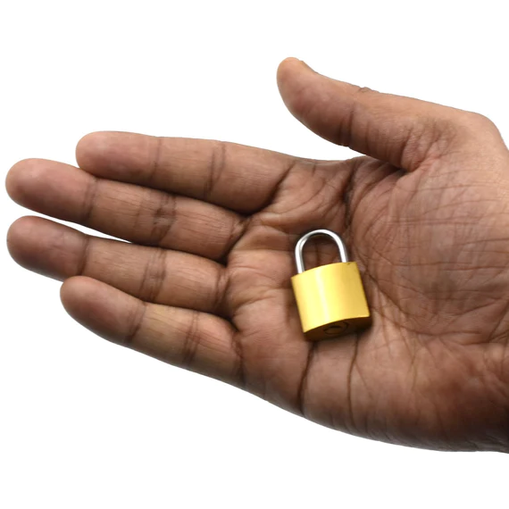 1790_20mm_copper_lock Solid Imitation Copper Lock