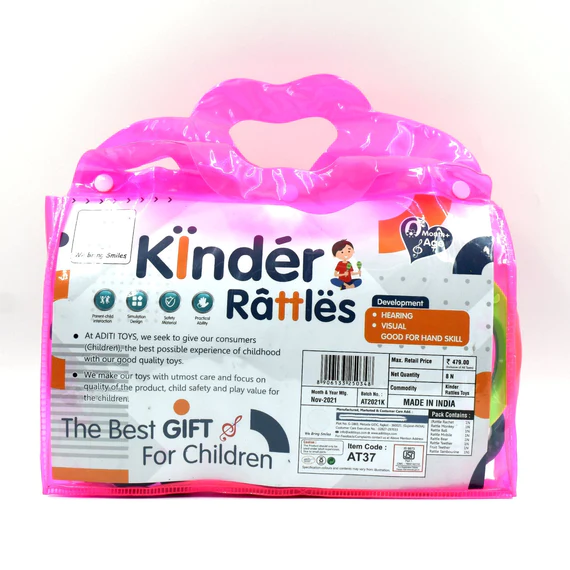 1937_AT37_Rattles_Baby_Toy_8pc AT37 Rattles Baby Toy and game for kids for playing and enjoying purposes.