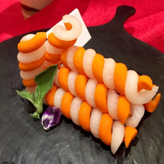 2013_spiral_cutter Kitchen Plastic Vegetables Spiral Cutter / Spiral Knife / Spiral Screw Slicer