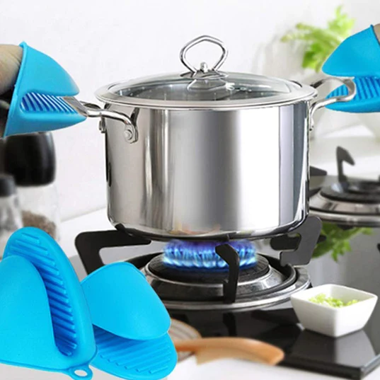2067_kitchen_pot_holder_1pc Silicone Heat Resistant Cooking Potholder for Kitchen Cooking & Baking
