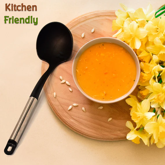 2083 Heat-Resistant Nonstick Ladle Scoop for Kitchen Cooking Utensil Tools