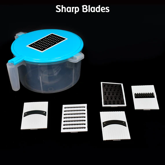 2116 Multipurpose Transparent Dough Maker Machine (Atta Maker) , Measuring Cup And Slicer (Brown Box)