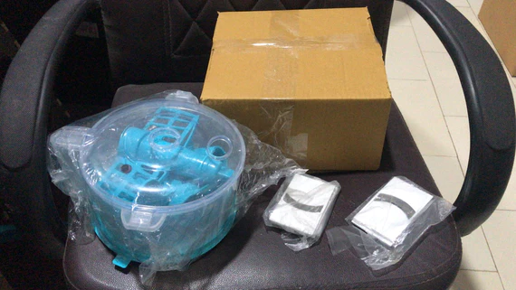 2116 Multipurpose Transparent Dough Maker Machine (Atta Maker) , Measuring Cup And Slicer (Brown Box)