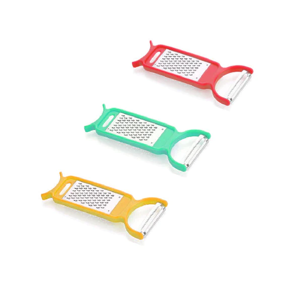 2128 ?Kitchen 3 in 1 Multi Purpose Vegetable Peeler Grater Cutter for Food Preparation