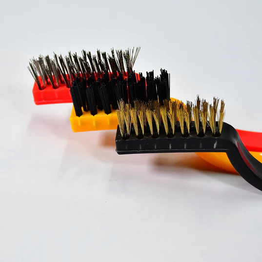 2166-3pc-mini-wire-brush-set-brass-nylon-stainless-steel-bristles-household-cleaning-brush-for-gas-stove-smoke-machine-tool-burner-tiles-tap-rust-removal-welding-slag-dirt-paint-scrubbing