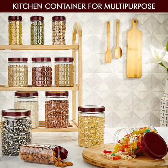 2246 Kitchen Storage Plastic Containers - Good Grips 18-Pcs Airtight Round Container Set (Small, Medium & Big size)