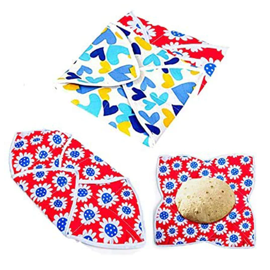 2273_square_roti_cover Square Hygienic Roti/Chapati Multi Print Design Cover