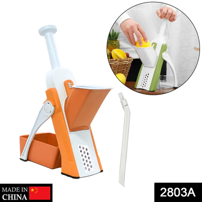 2803 Multi functional Time Saving Adjustable Hand Press Vegetables Chopper