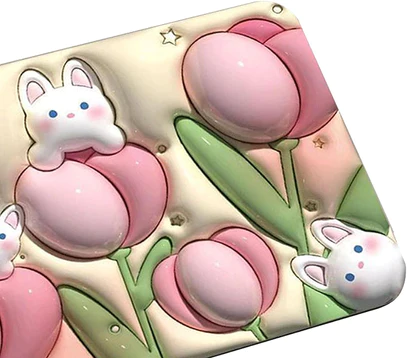 4598A STONE BATH MAT NON SLIP ANTI MOULD 3D ABSORBENT BATH MATS FOR BATHROOM STONE BATH MAT QUICK DRY SHOWER MAT (60X39CM)