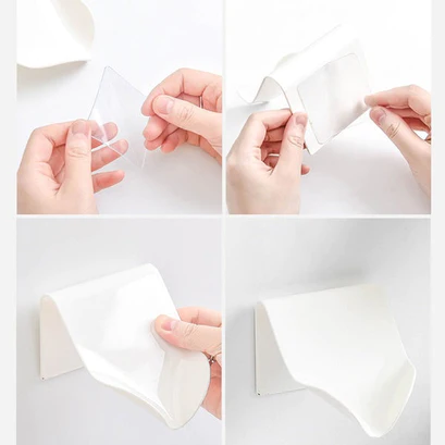 4630 Water Sliding Soap Case/Soap Holder/Soap Box for Bathroom (Pack of 4)