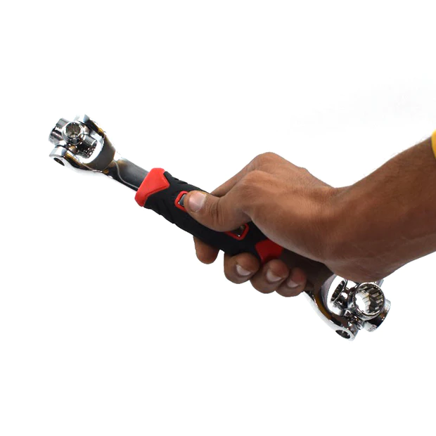 48 in 1 Socket Point Universal Car Repair 360 Degree Fixed Square, Hex, Torx Hand Tool Wrench 