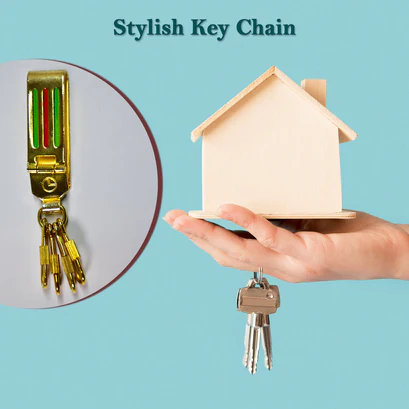 4970 Antique Gold Color Designer Saree /Junk Waistband Keychain Ethnic & Traditional Jewelery For Women